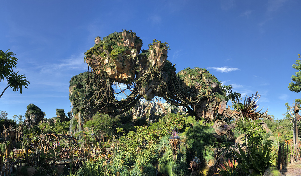 The Floating Islands at Pandora, Animal Kingdom, Walt Disney World.