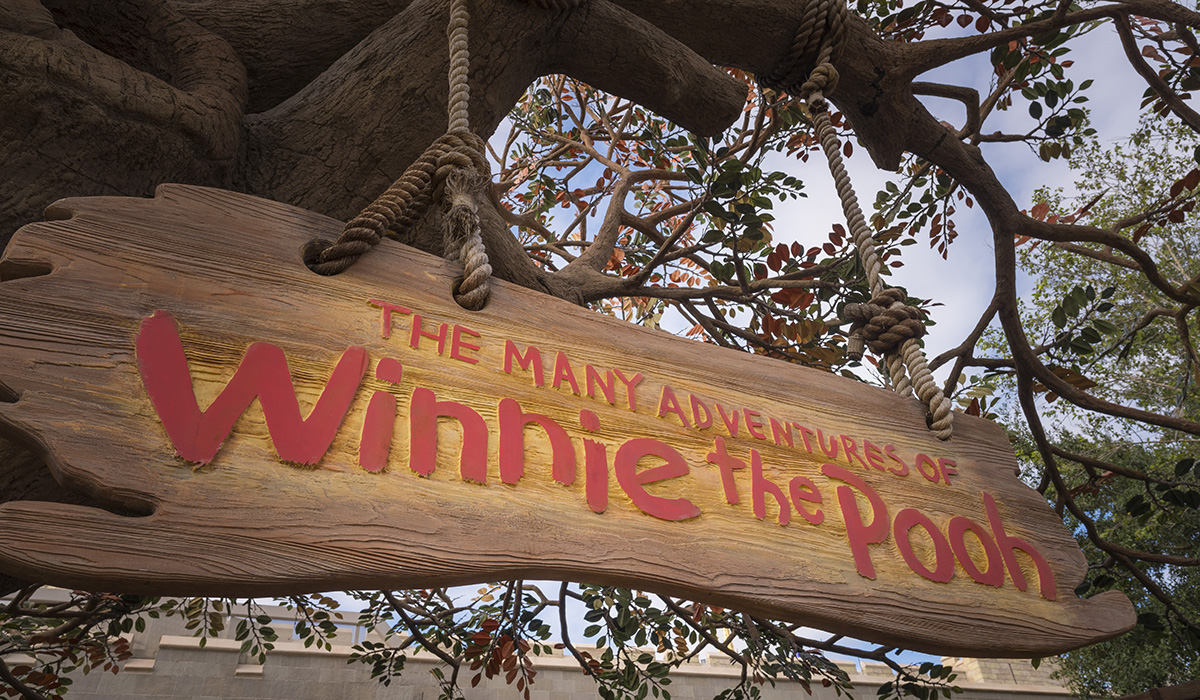 The Many Adventures of Winnie the Pooh at the Magic Kingdom, Walt Disney World.