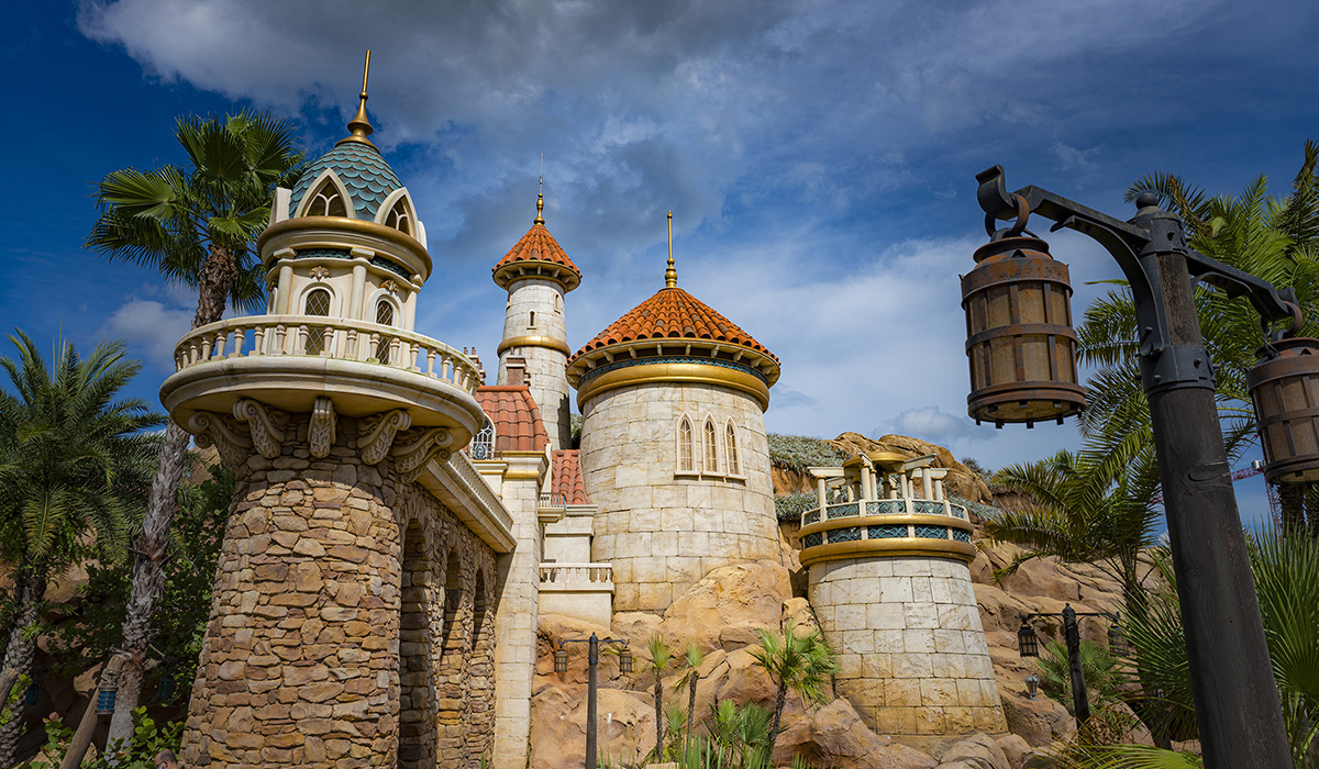 Prince Eric's Castle at Magic Kingdom, Walt Disney World.