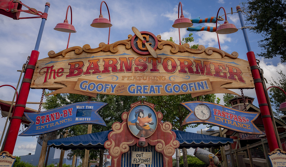 The Barnstormer at Magic Kingdom, Walt Disney World.