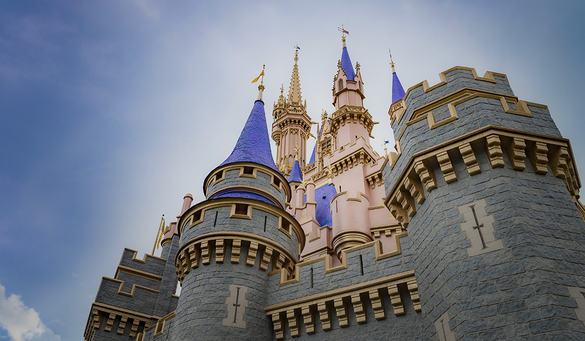 Cinderella's Castle at Magic Kingdom, Walt Disney World.